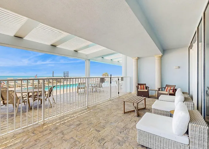 Gulf-front With Shared Outdoor Pool Private Balcony Great Views Ac Gulf Shores
