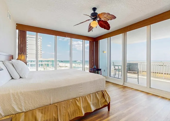 Gulf-front With Shared Outdoor Pool Private Balcony Great Views Ac * Gulf Shores